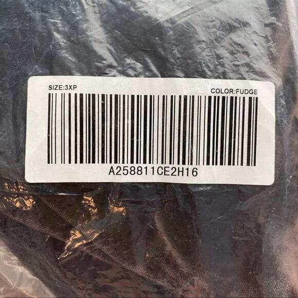 Isaac Mizrahi Live 3XP Brown Velour Cottagecore BOHO Fall Autumn Comfy Leggings - Picture 2 of 6